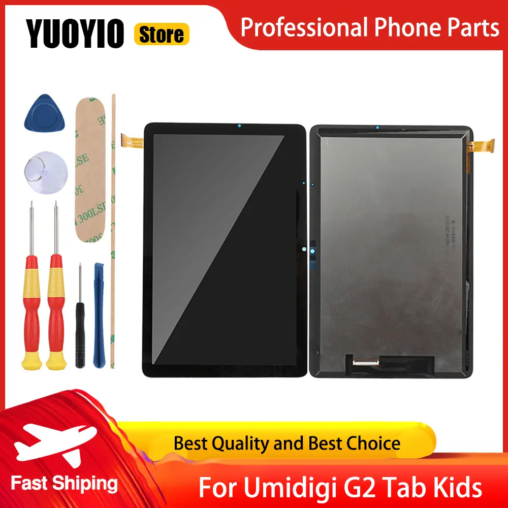Original LCD Display For Umidgi G2 Tab Kids With Frame Touch Screen Digitizer Assembly Replacement + Tools