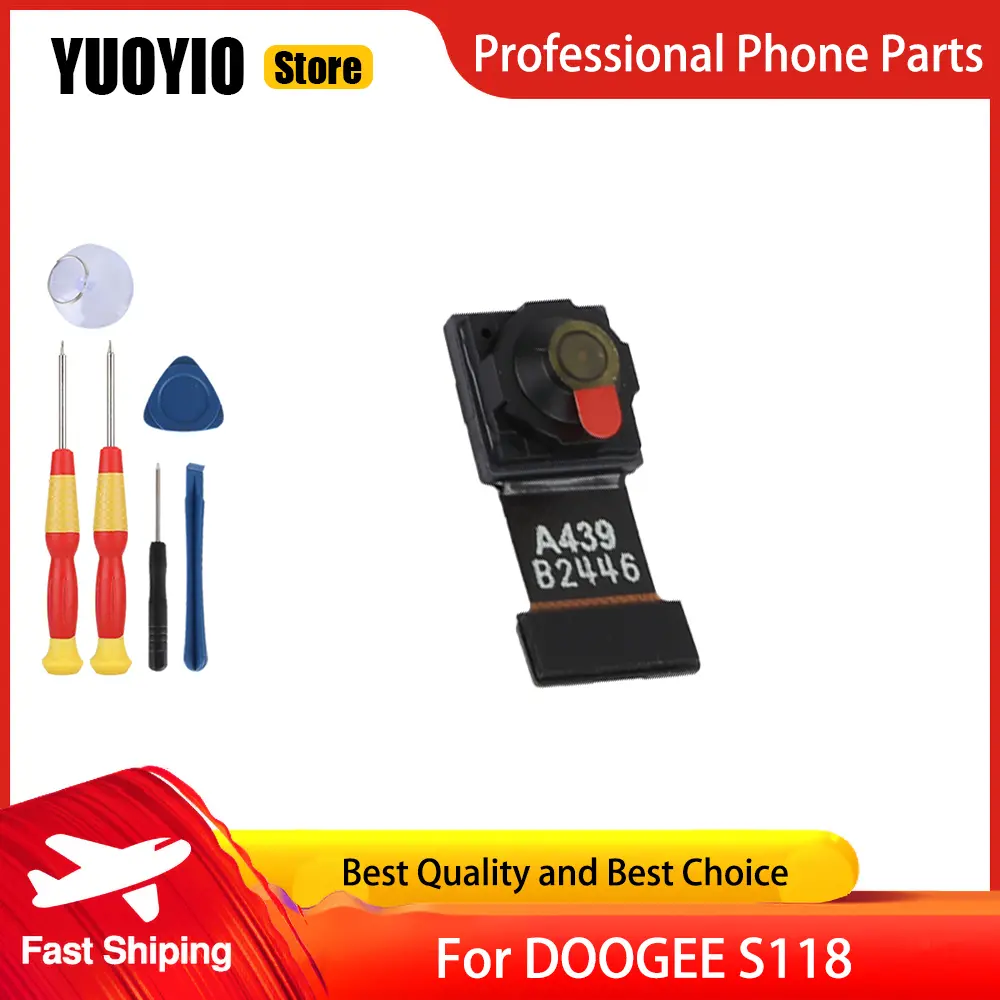 100% New Rear Camera Camera For DOOGEE N55 N55S S118 S Cyber Front Camera Wide angle Repair Replacement Accessories Free Tools