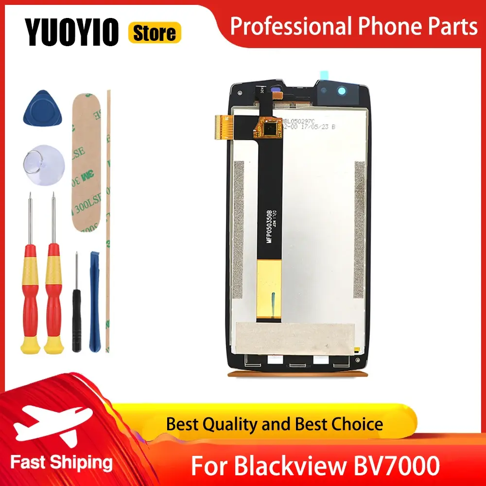 Display For Blackview BV9500 BV5200 Pro BV5300 Pro BV5300 Plus OSCAL S70 BV8000 BV5000 BV6800 Pro BV7000 BV2000 LCD Digitizer