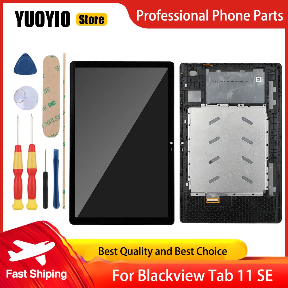 Original LCD Display For Blackview Tab 11 SE Touch Screen 2000*1200 Digitizer With Frame Assembly Replacement  Display lcd +Tool