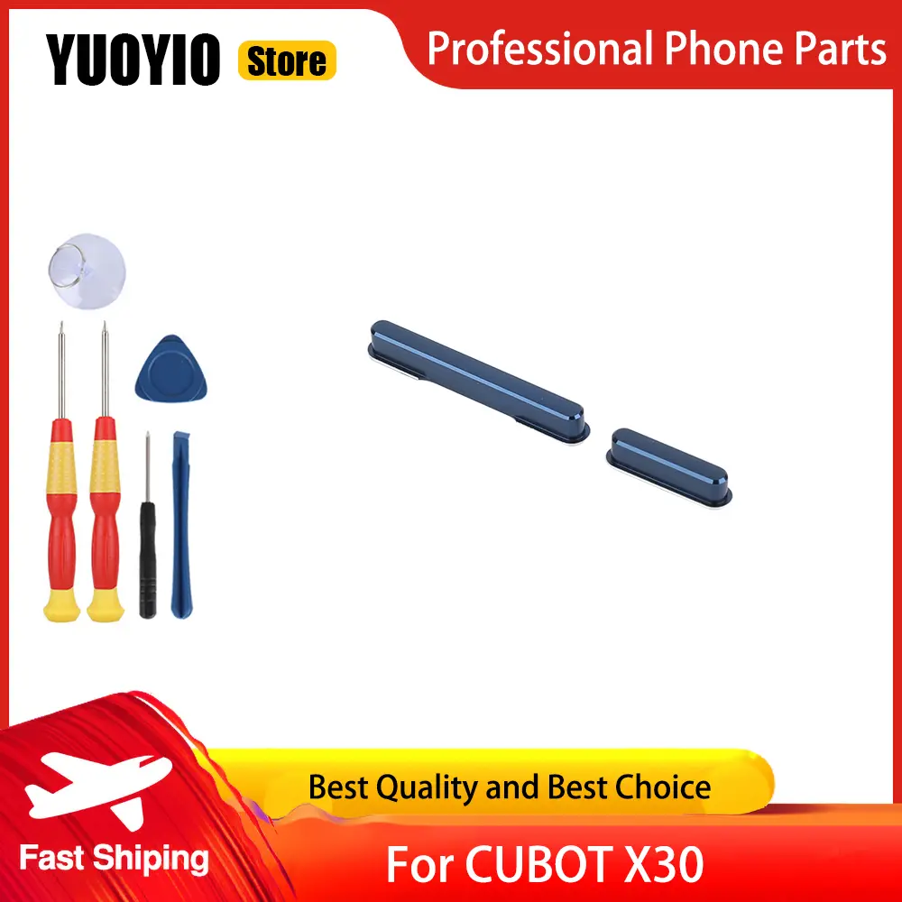 Power on/off+ Volume Button Key up/down Button Button Key For Cubot X30 Phone Perfect Replacement Parts Free Tools