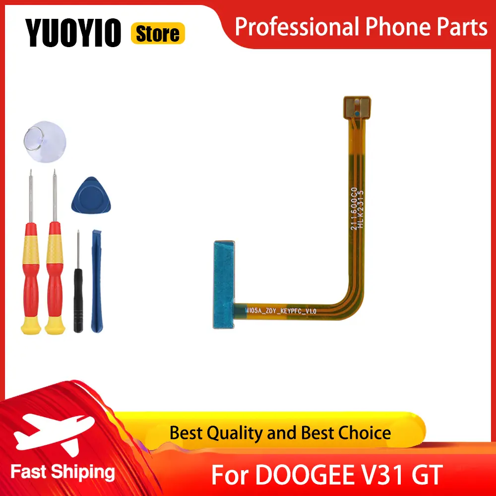 Power on/Off+Volume FPC Key Up/Down Button Flex cable Custom cable For DOOGEE V31GT Phone Perfect Replacement Parts Free Tools