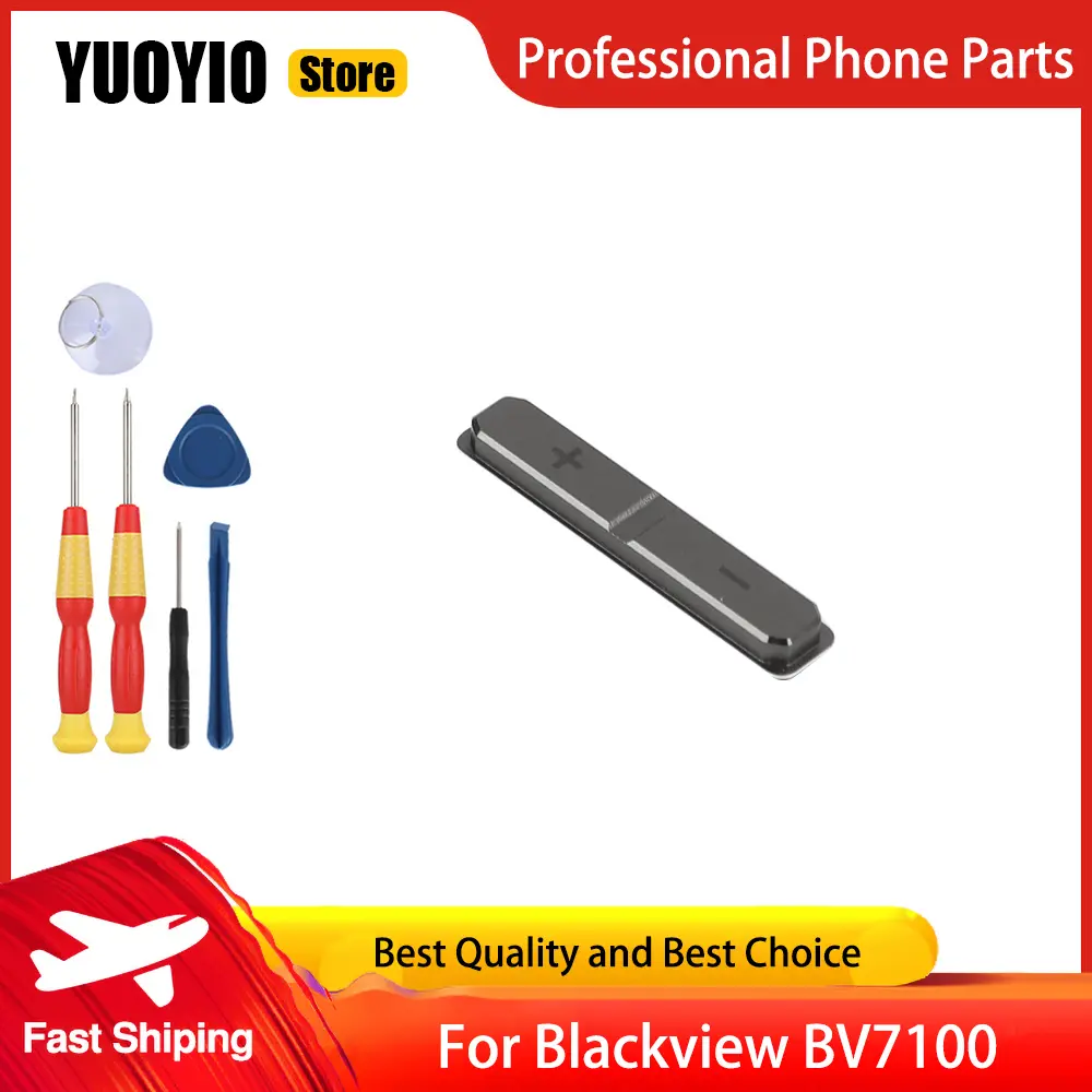 Rear Cover Aluminum Piece Left and Right Decorative Accessories For Blackview BV7100 Phone Replacement Parts Free Tools