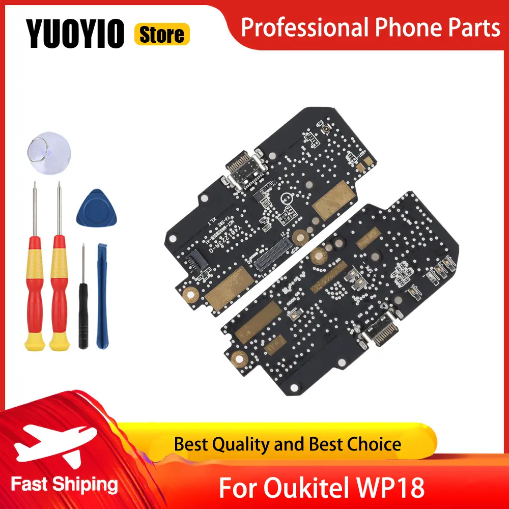 USB Plug Port Charge Board For Oukiktel WP100 Titan WP50 WP52 WP18 Pro WP26 WP27 Charging Panel Perfect Replacement Parts Tools
