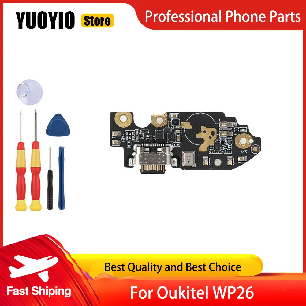 USB Plug Port Charge Board For Oukiktel WP100 Titan WP50 WP52 WP18 Pro WP26 WP27 Charging Panel Perfect Replacement Parts Tools