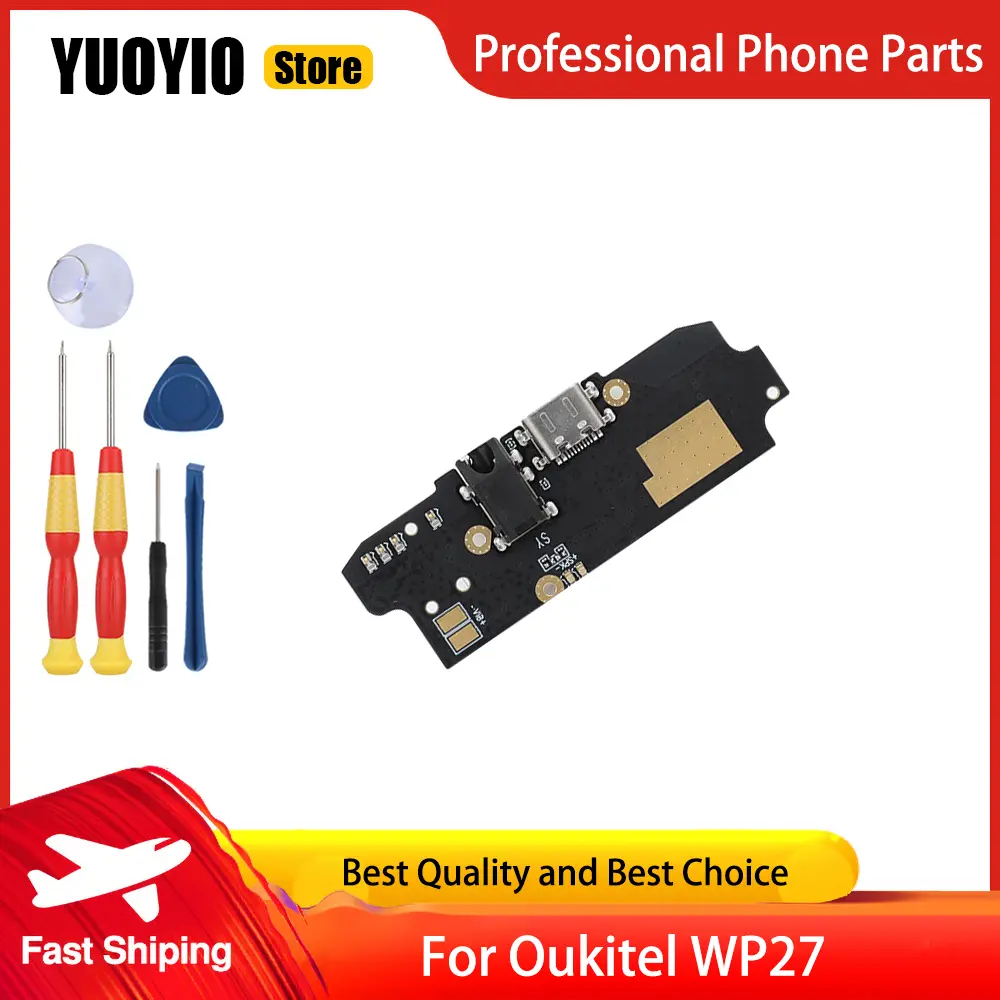 USB Plug Port Charge Board For Oukiktel WP100 Titan WP50 WP52 WP18 Pro WP26 WP27 Charging Panel Perfect Replacement Parts Tools