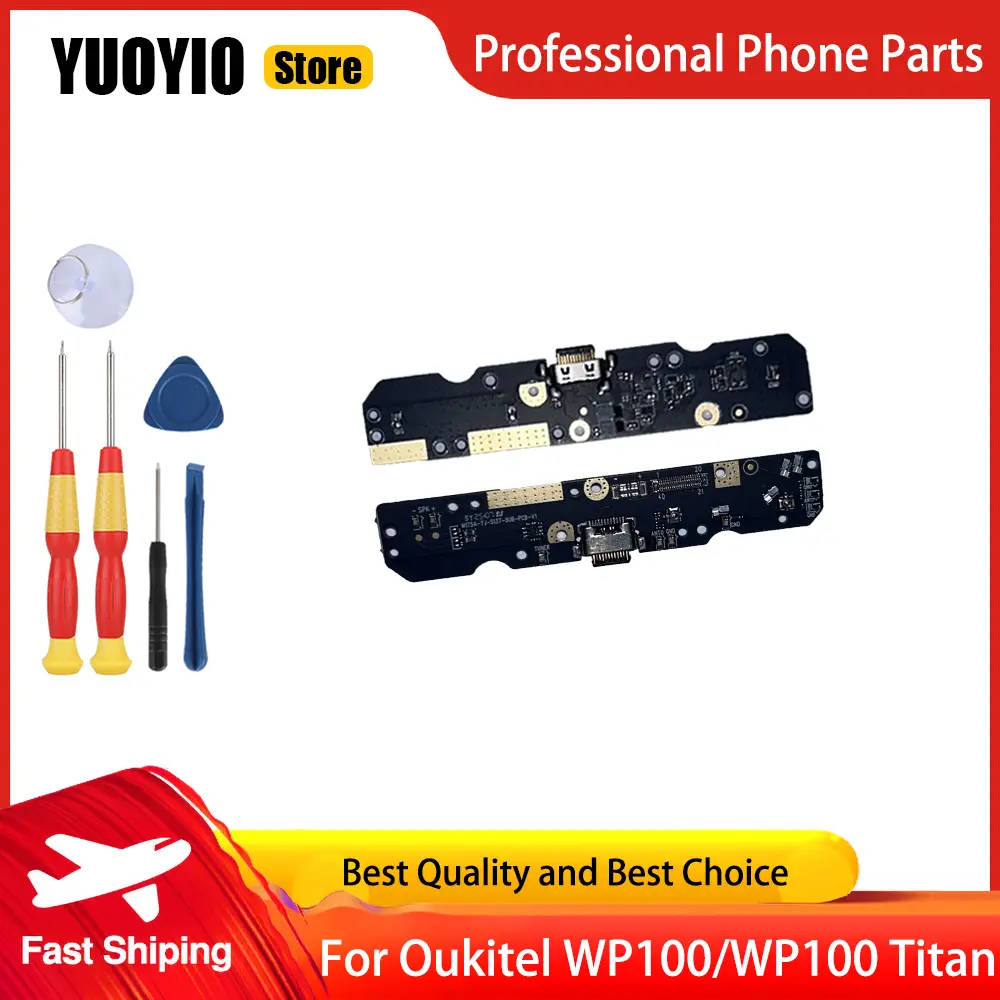 USB Plug Port Charge Board For Oukiktel WP100 Titan WP50 WP52 WP18 Pro WP26 WP27 Charging Panel Perfect Replacement Parts Tools