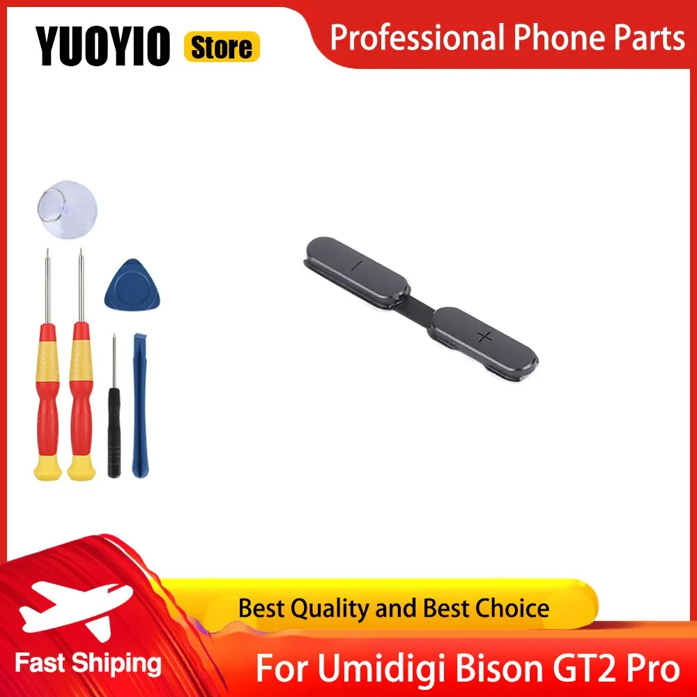 Rear Cover Aluminum Piece Left and Right Decorative Accessories For Umidigi Bison GT2 Pro Phone Replacement Parts Free Tools