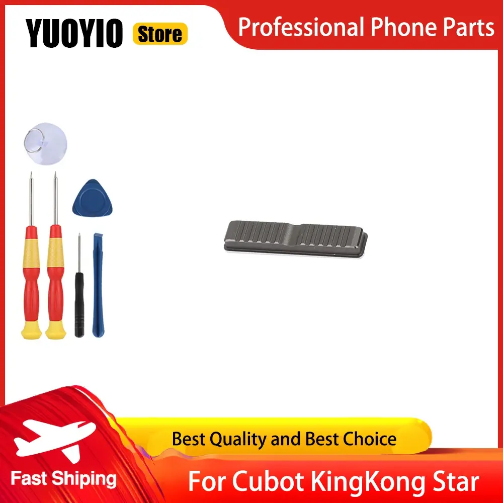 Rear Cover Aluminum Piece Left and Right Decorative Accessories For CUBOT KingKong Star Phone Replacement Parts Free Tools