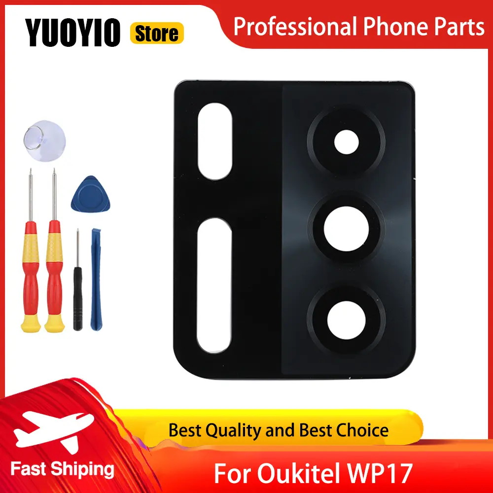 New Rear Camera Lens Glass Perfect Replacement Parts for Oukitel WP16 WP17