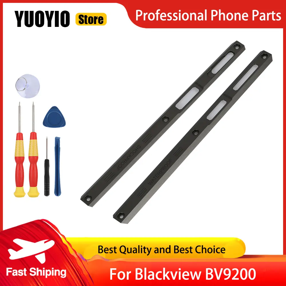 Rear Cover Aluminum Piece Left and Right Decorative Accessories For Blackvire BV9200 Phone Replacement Parts Free Tools