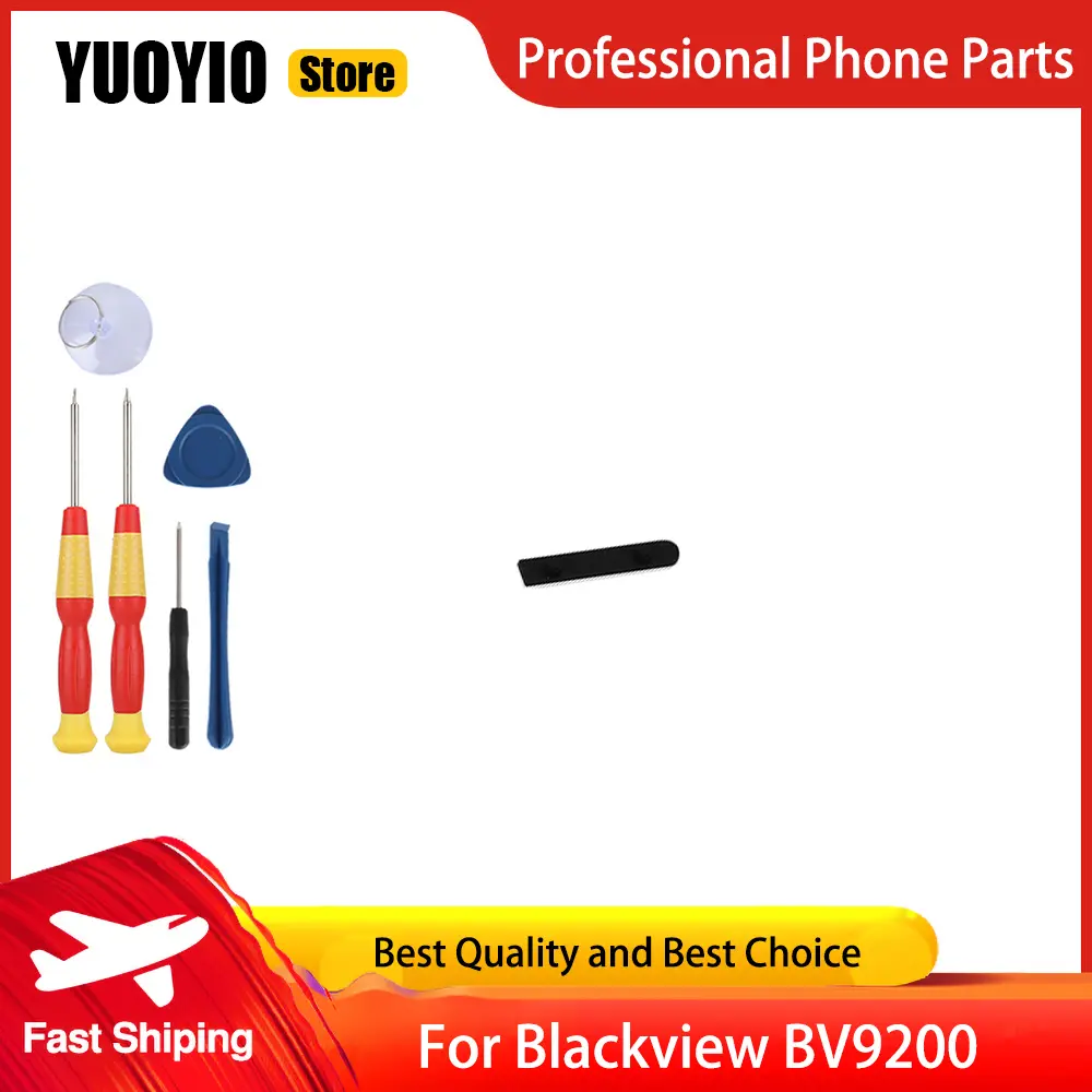 Rear Cover Aluminum Piece Left and Right Decorative Accessories For Blackvire BV9200 Phone Replacement Parts Free Tools