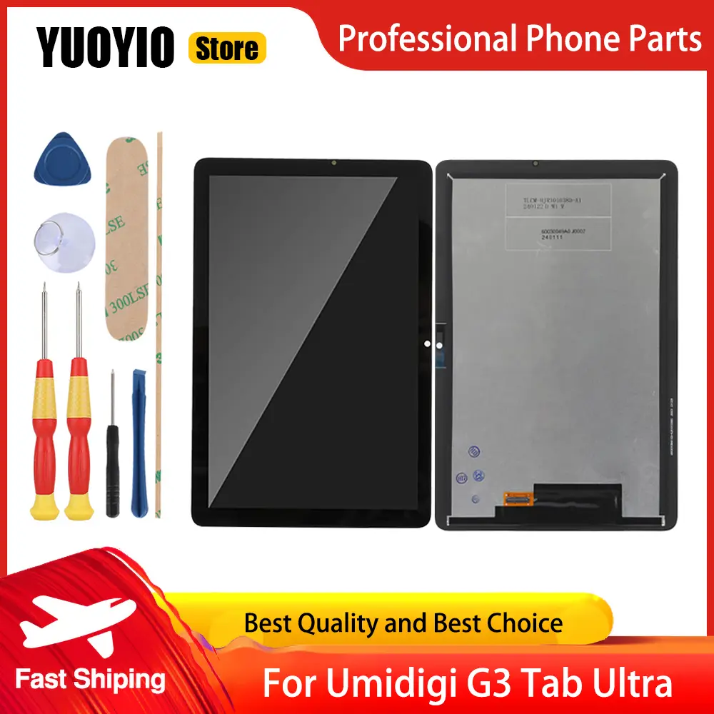 Original LCD Display For Umidigi A11 Tab A13 Tab G5 Tab Kids G3 Tab Ultra G1 Tab Mini A15 Tab Touch Screen Digitizer Gift Tools