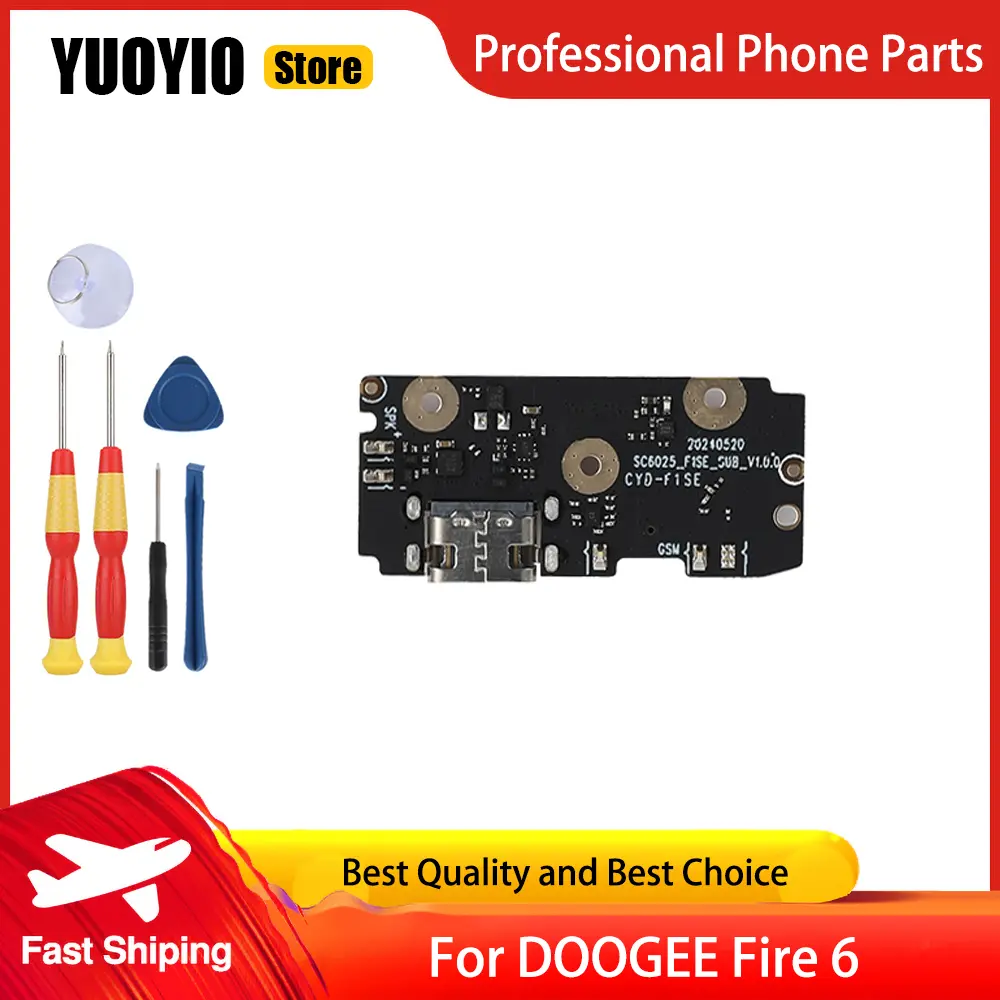 New Original For DOOGEE Blade GT Fire 6 Max X97 Pro T20S T20 Mini USB Charging Board Dock jack plug connector socket Charging
