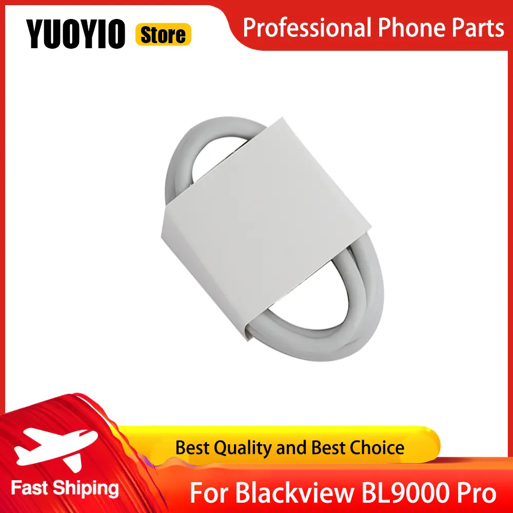Charger 100% Original New Blckview BL9000 Pro Official Quick Charging Adapter 120W + USB Cable Data Line