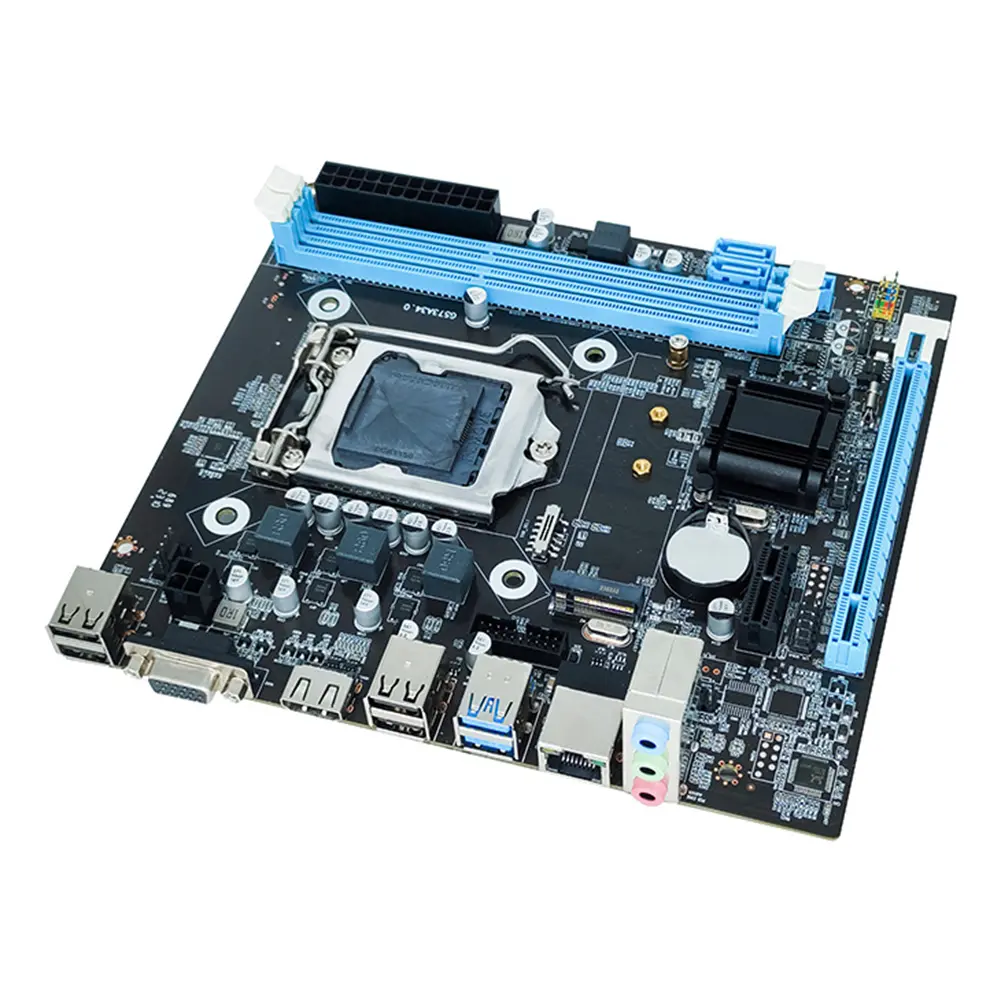 H81 Computer Motherboard Support SATA 3.0 2.0 Micro-ATX LGA1150 Desktop Computer Mainboard PCI Express X16 X1 M.2 Nvme/NGFF Slot