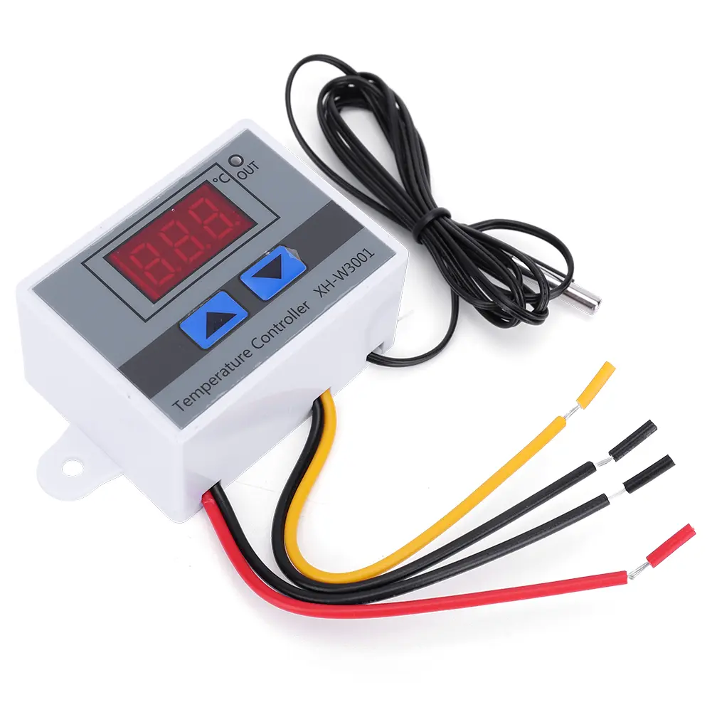 Digital Temperature Control Switch XH-W3001 Versatile Thermostat for Heating and Cooling 12V to 220V Multi Voltage Options