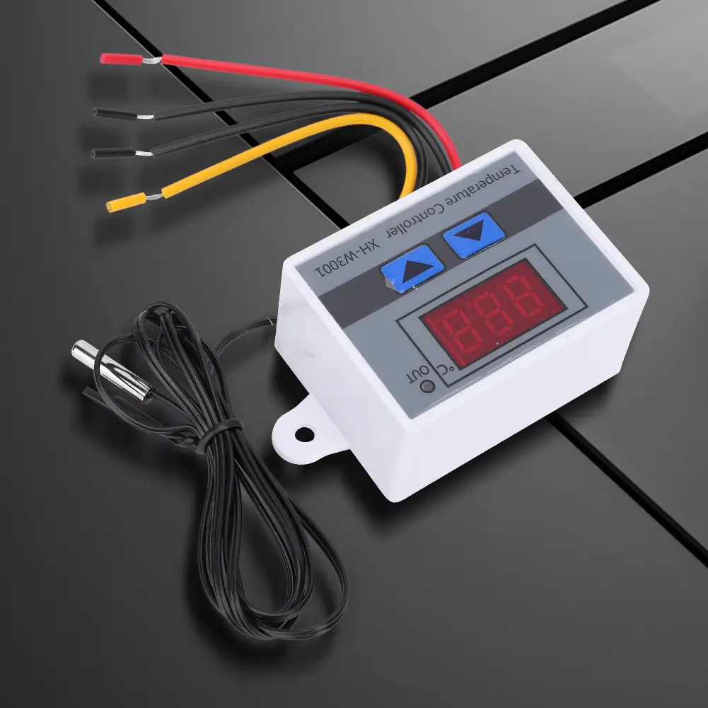 Digital Temperature Control Switch XH-W3001 Versatile Thermostat for Heating and Cooling 12V to 220V Multi Voltage Options