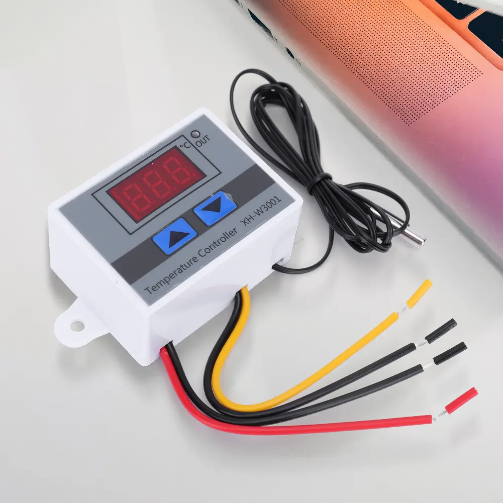 Digital Temperature Control Switch XH-W3001 Versatile Thermostat for Heating and Cooling 12V to 220V Multi Voltage Options