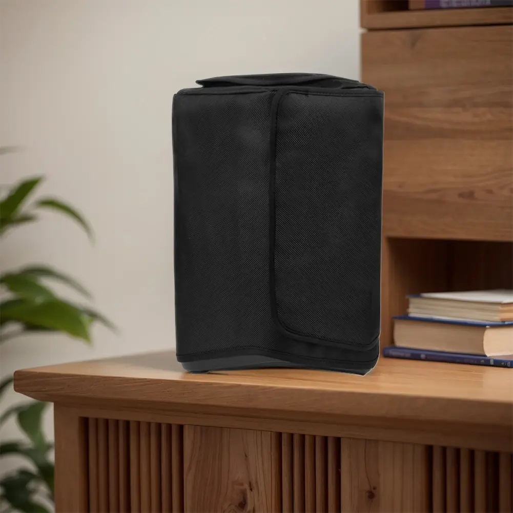 For Bose S1 Pro+ Portable BT Speaker Cover Dustproof Mesh Slip Cover with Handle Flap Protective Dust Case Cover W/ Elastic Band