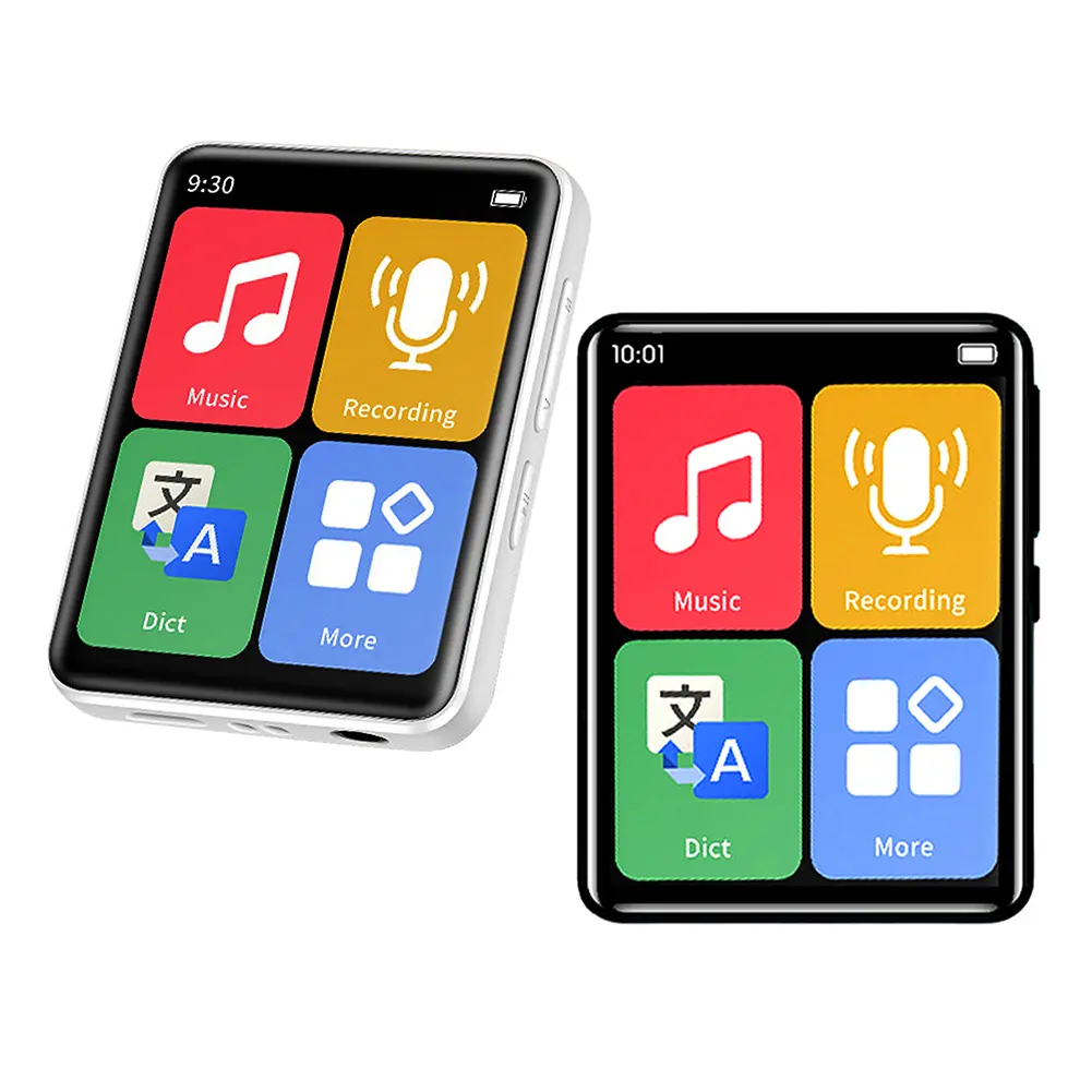 Music Player BT 5.2 Touch Screen Portable Player for Sports/Running/Cycling/Exercise