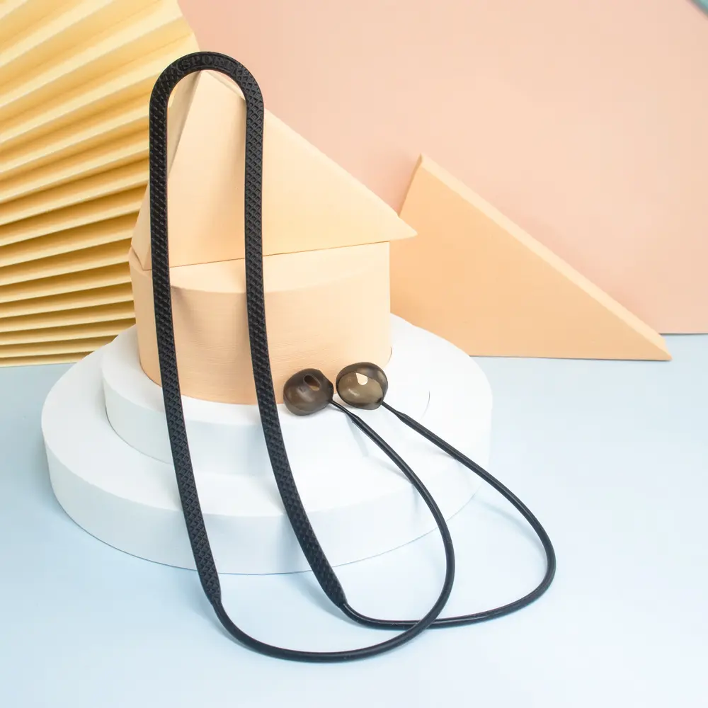 Silicone Anti-Lost Earphone Rope Waterproof Headphone Holder Rope Cable Soft Sports Lanyard for Beats Fit Pro Wireless Headphone