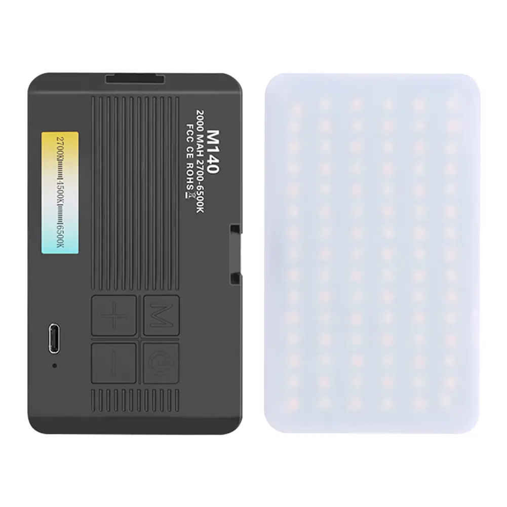 LED Camera Light 2700-6500K RGB Video Light Photography Lighting Portable Light Panel for Photography Vlogging