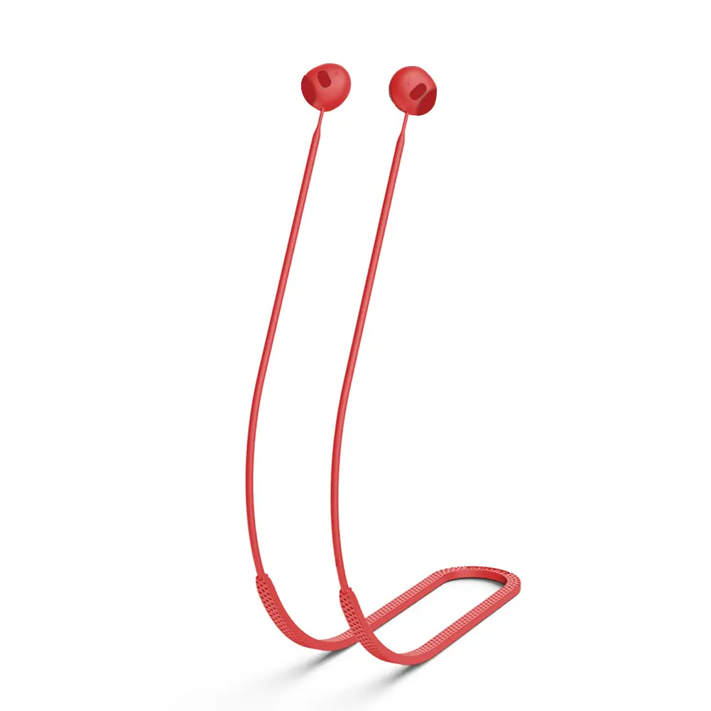 Silicone Anti-Lost Earphone Rope Waterproof Headphone Holder Rope Cable Soft Sports Lanyard for Beats Fit Pro Wireless Headphone