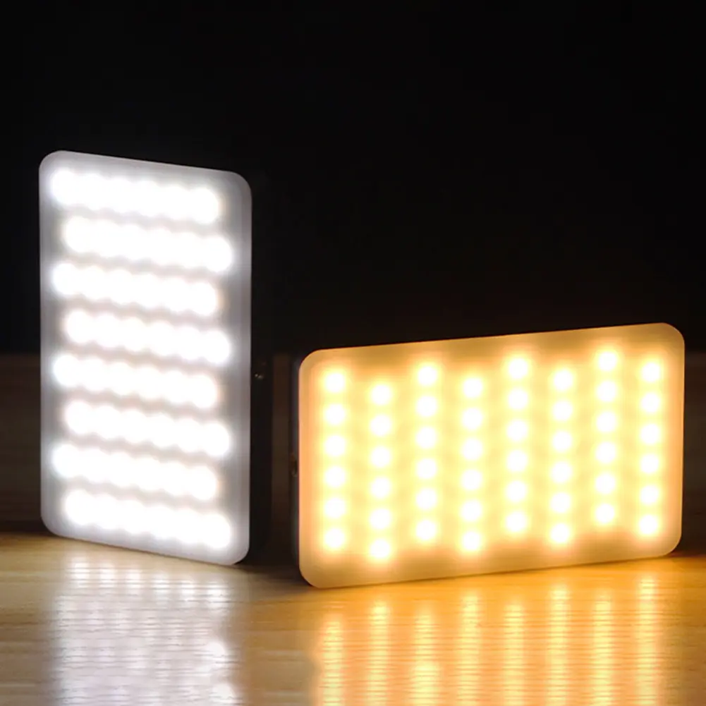 LED Camera Light 2700-6500K RGB Video Light Photography Lighting Portable Light Panel for Photography Vlogging