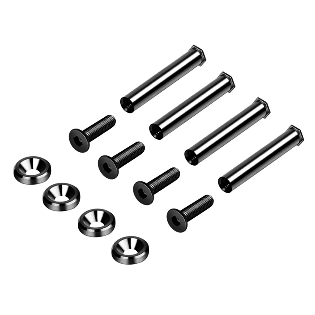 Cooling Fan Nut Screws Quiet Operation Cooling Fan Mount Screws Metal Computer Case Fan Screws Set for PC Case Fan