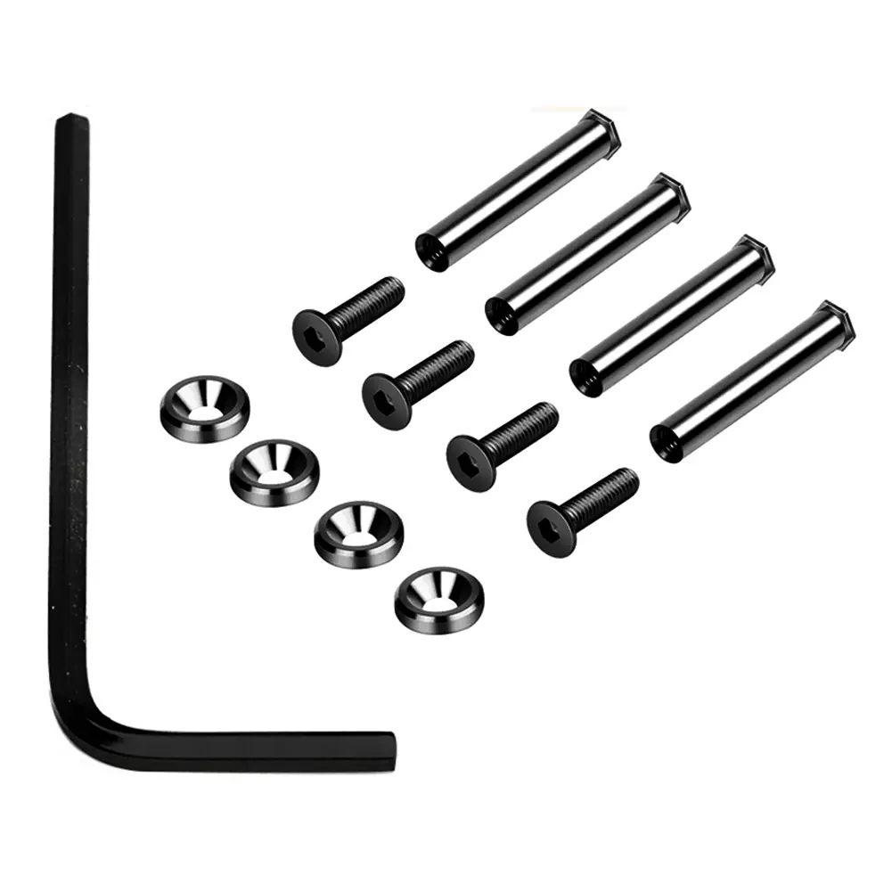 Cooling Fan Nut Screws Quiet Operation Cooling Fan Mount Screws Metal Computer Case Fan Screws Set for PC Case Fan