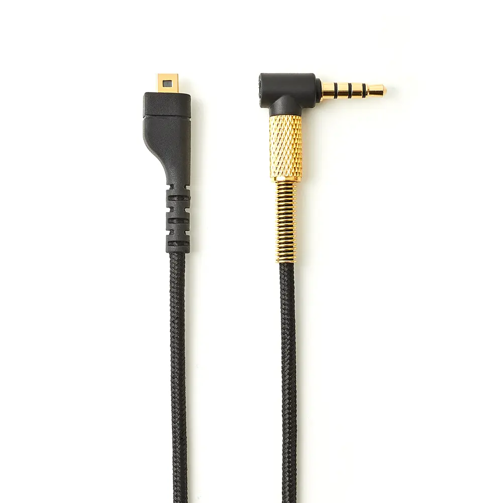 Game Headphone Audio Cable Flexible Gaming Headset Audio Cable Extension Cord Replacement for SteelSeries Arctis 3 5 7 Pro