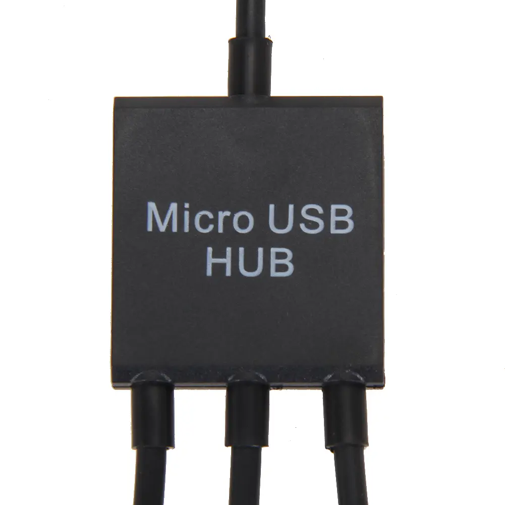 3 in 1 Micro USB HUB Double USB 2.0 Host OTG Adapter Cable Male To Female Dual Micro USB 2.0 Host OTG Hub Adapter for Samsung