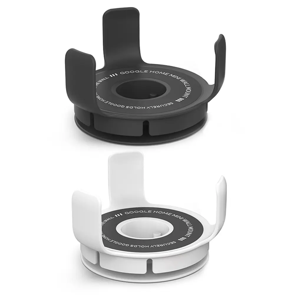 Sturdy Wall Mount Holder for Google Home Mini with Built-in Cable Management for Kitchen Bedroom and Study Use