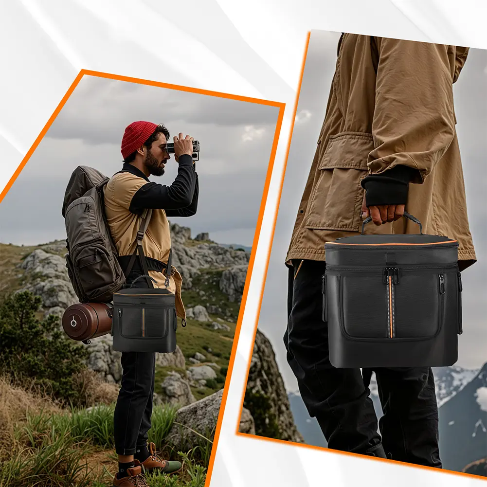 Carrying Case Bag for Jackery Explorer 1000 V2 Portable Power Station Bag Protective Case Anti-drop with Shoulder Strap & Handle