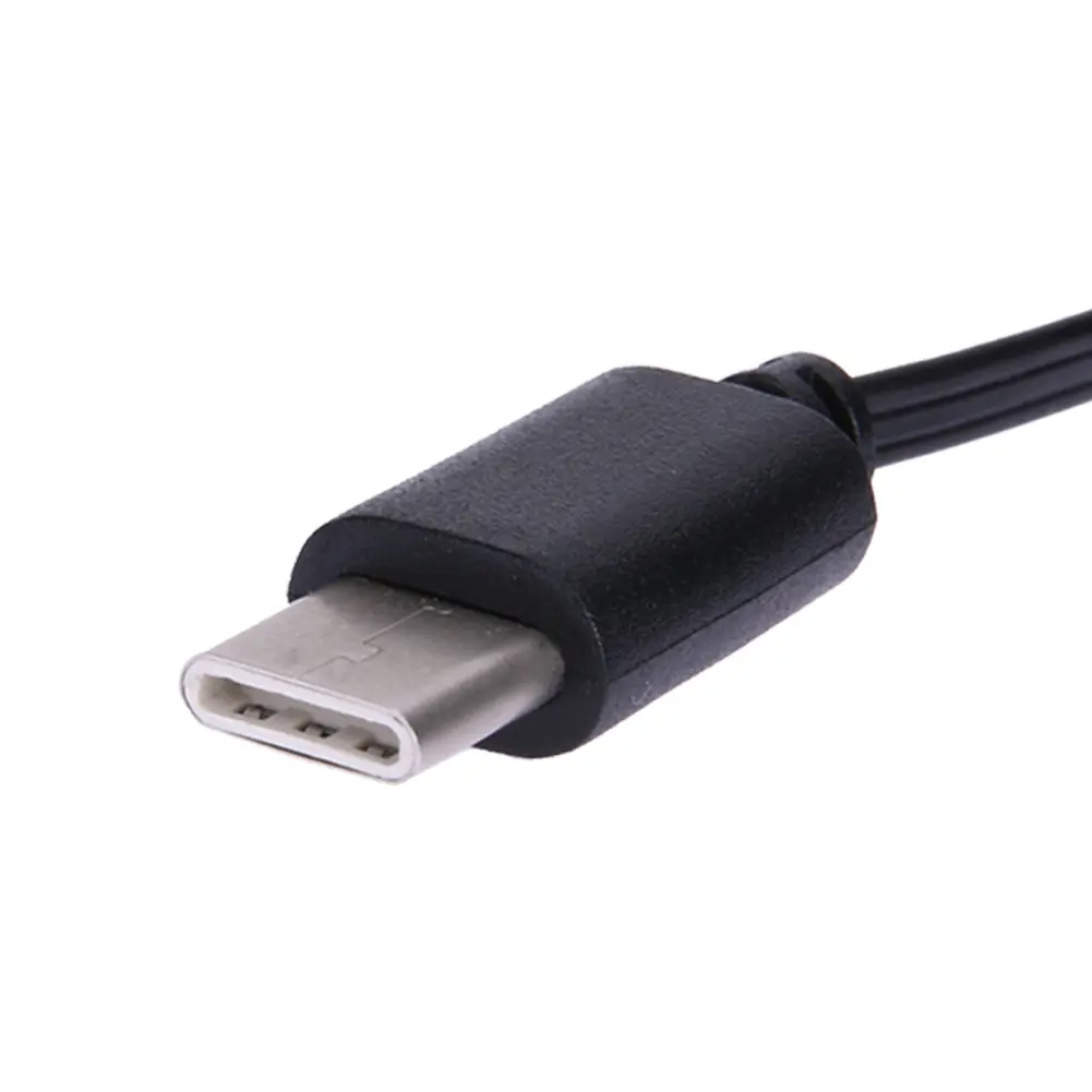Type C USB 3.1 Retractable Cable Black USB3.1 Type C Data Sync Charger Cable Accessories for Huawei P9 Honor 8 Mate 9