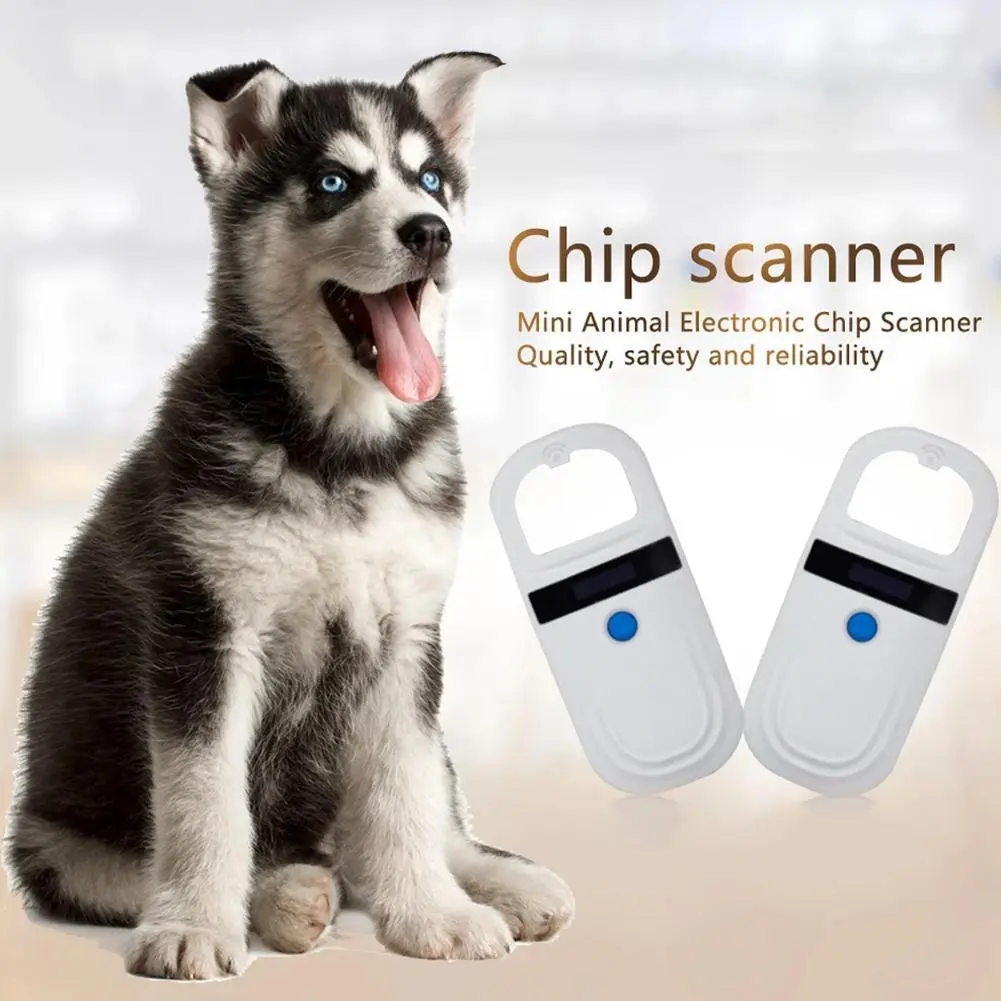 125kHz134.2khz Pet ID Scanner ISO11784/5 Animal Pet ID Reader Chip Transponder Handheld Digital Tag Microchip Scanner