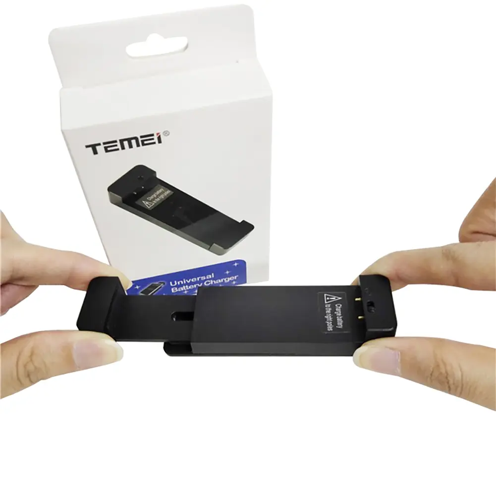 1 Slot Battery Charger Accessories Universal Mobile Battery Charger for 6-9cm Batteries Battery Fast Charging with LED Indicator