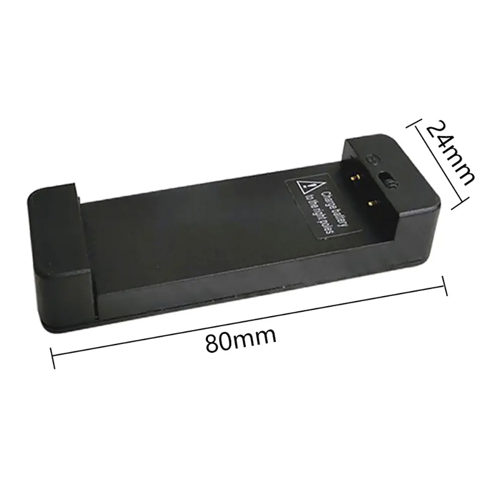 1 Slot Battery Charger Accessories Universal Mobile Battery Charger for 6-9cm Batteries Battery Fast Charging with LED Indicator