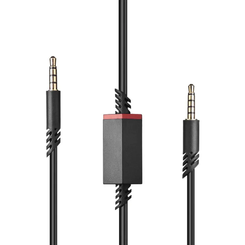 Audio Cable Inline Mute for Astro A10/A30/A40/A40TR/A50 Gaming Headphones Audio Line Console Cable Wire for PS5/PS4 Controller