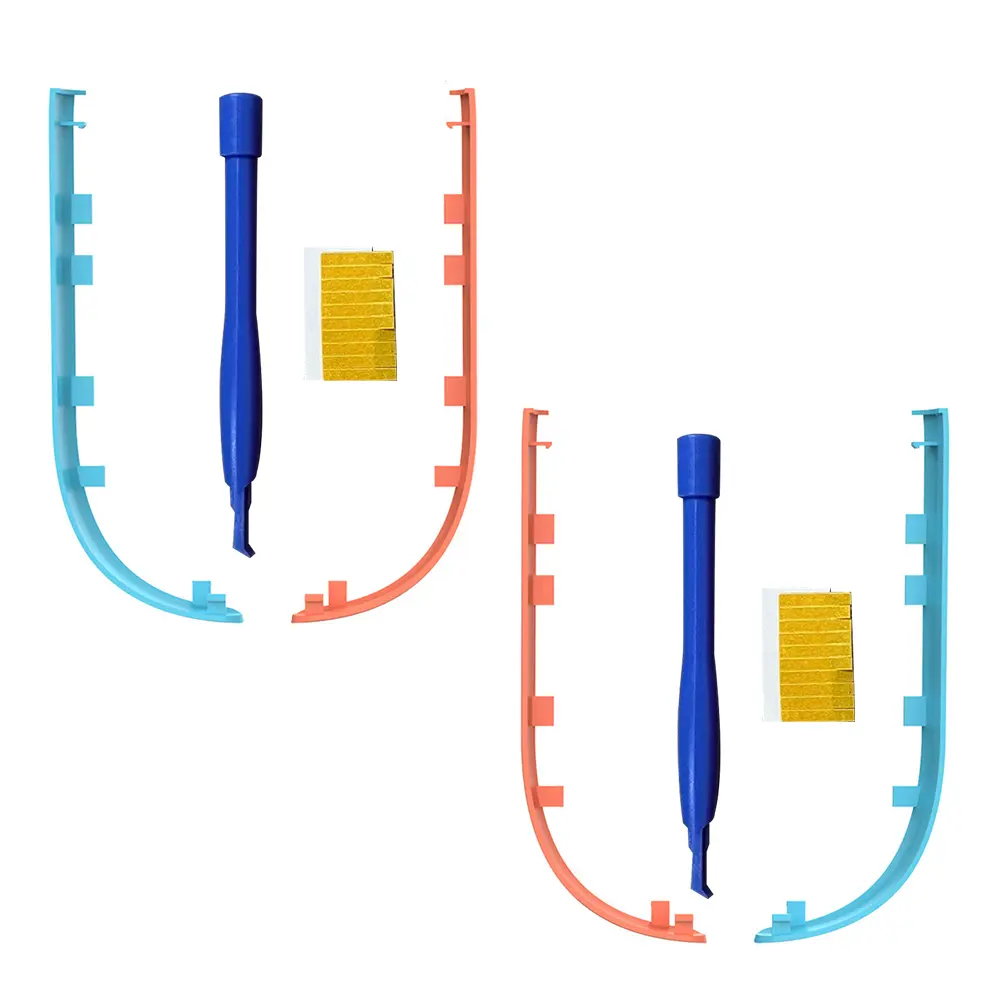 For Switch 2 Joy-Con Left and Right Controllers Decorative Strips Plastic Decorative Trim Replacement for Nintendo for Switch 2
