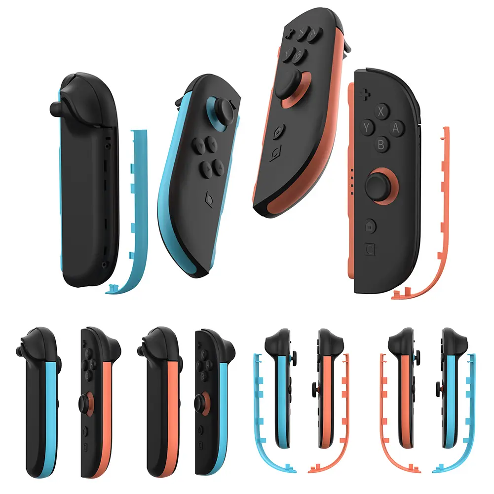 For Switch 2 Joy-Con Left and Right Controllers Decorative Strips Plastic Decorative Trim Replacement for Nintendo for Switch 2