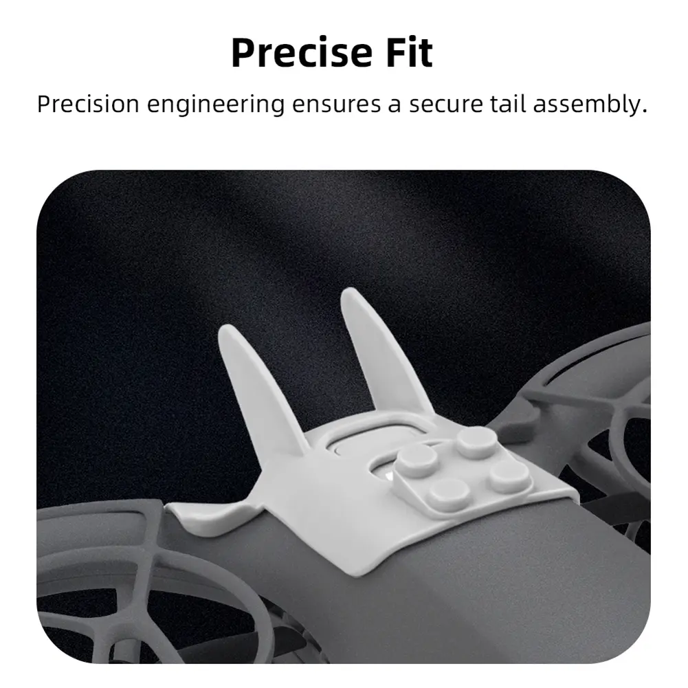 Flight Wing Tail for DJI NEO Drone Flight Tail Quick Release Airflow Tail Mount Airflow Tail Wing for DJI NEO Drone Accessories