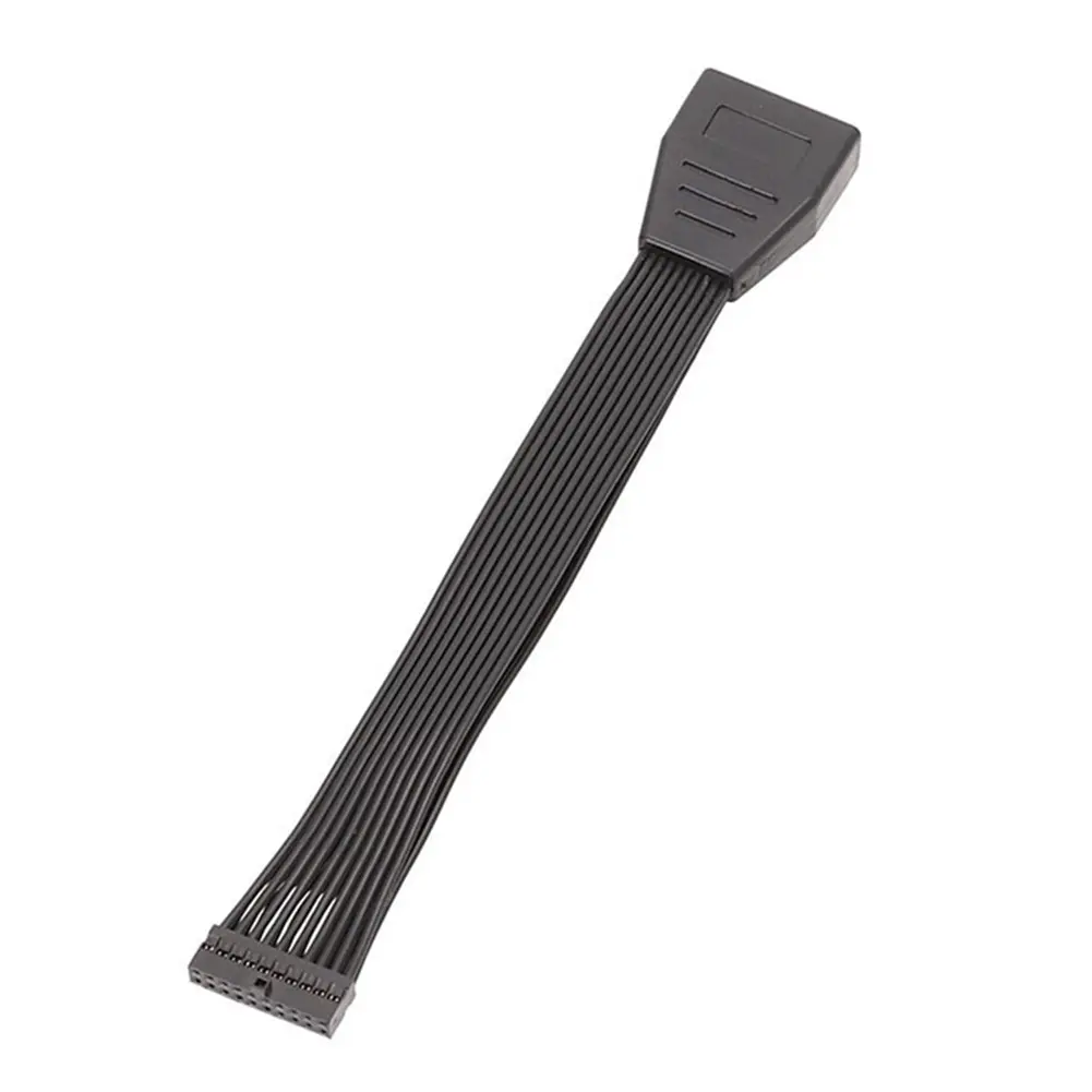 USB3.0 Female To USB3.0 Male Motherboard Extension Adapter 19P 20Pin Adapter Cable 15cm Header Cable Converter for Computer