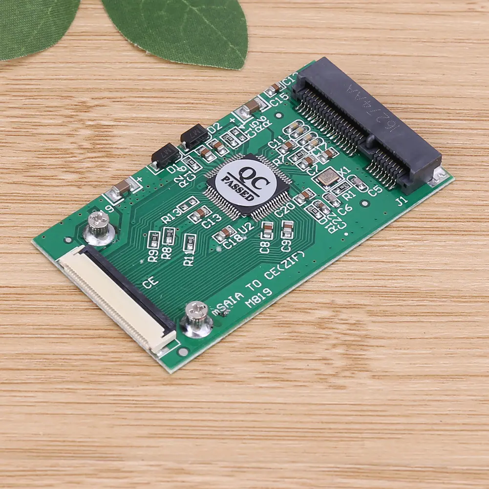 1.8inch ZIF CE Converter Card Converter 1pc Mini SATA mSATA PCI-E IPOD SSD to 40pin for Bitcoin Miner Mining