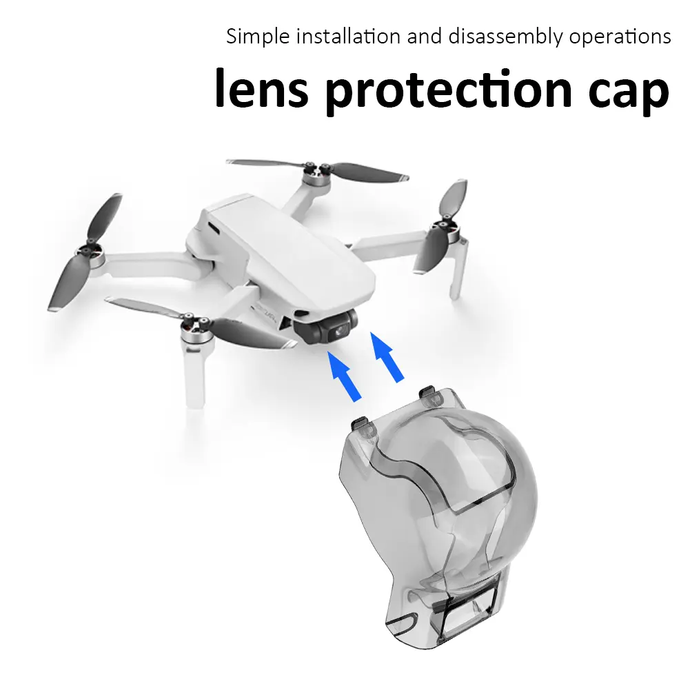 Gimbal Protector Guard Dustproof Camera Lens Cap Cover Anti-collision Camera Guard Len Cap for DJI Mavic Air 2 Drone Accessories
