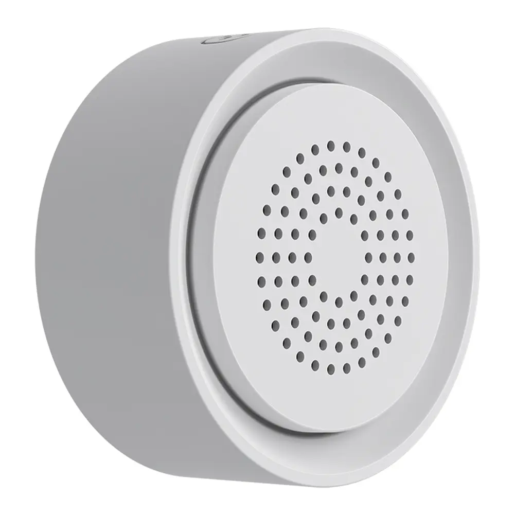 USB Smart Sensor Siren Tuyasmart Humidity Sensor Alarm App Remote Control Button Battery Powered Home Security Protection System