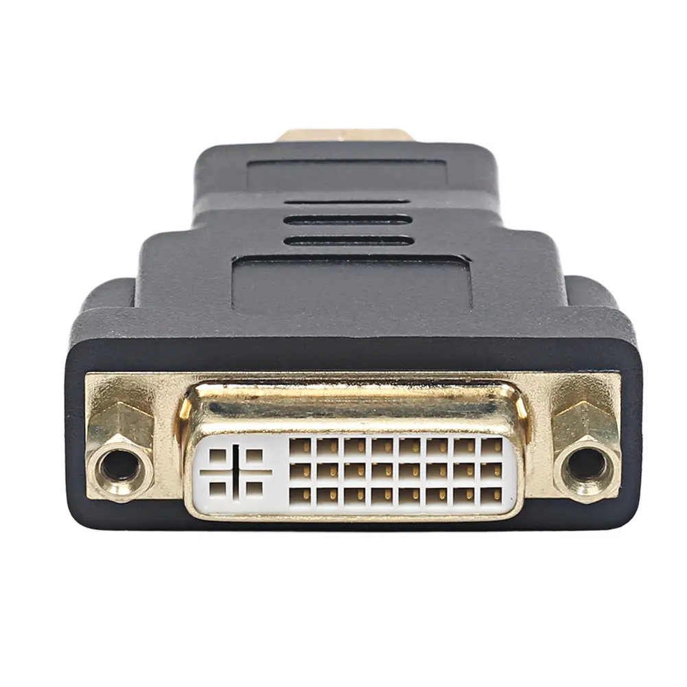 HDMI-Compatible To DVI Adapter Converter Male To Female HDTV To DVI 24+5 Adapter Gold-Plated Plug for HDTV Projector Monitor