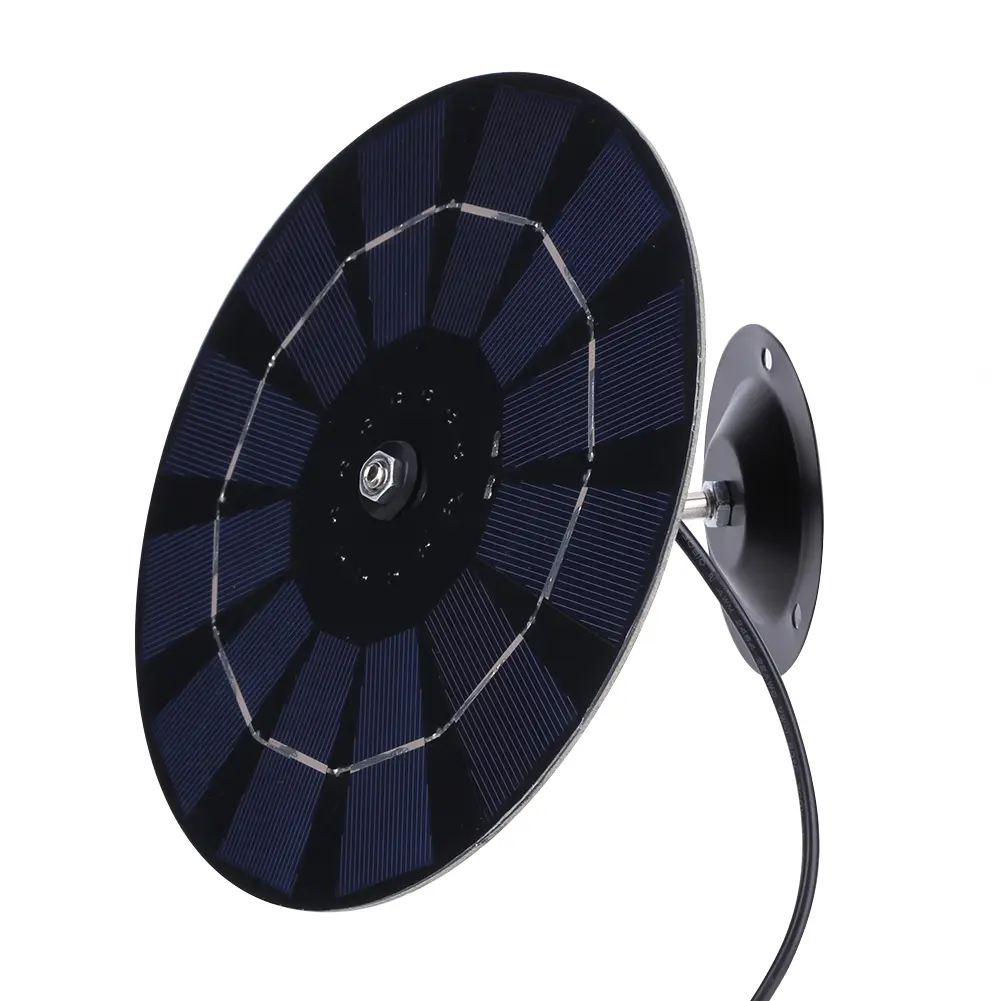5W 5V IP Security Camera Charger 360 Adjustable Bracket Monocrystalline Solar Panel Kit Wall Mount for Doorbell Courtyard Lights