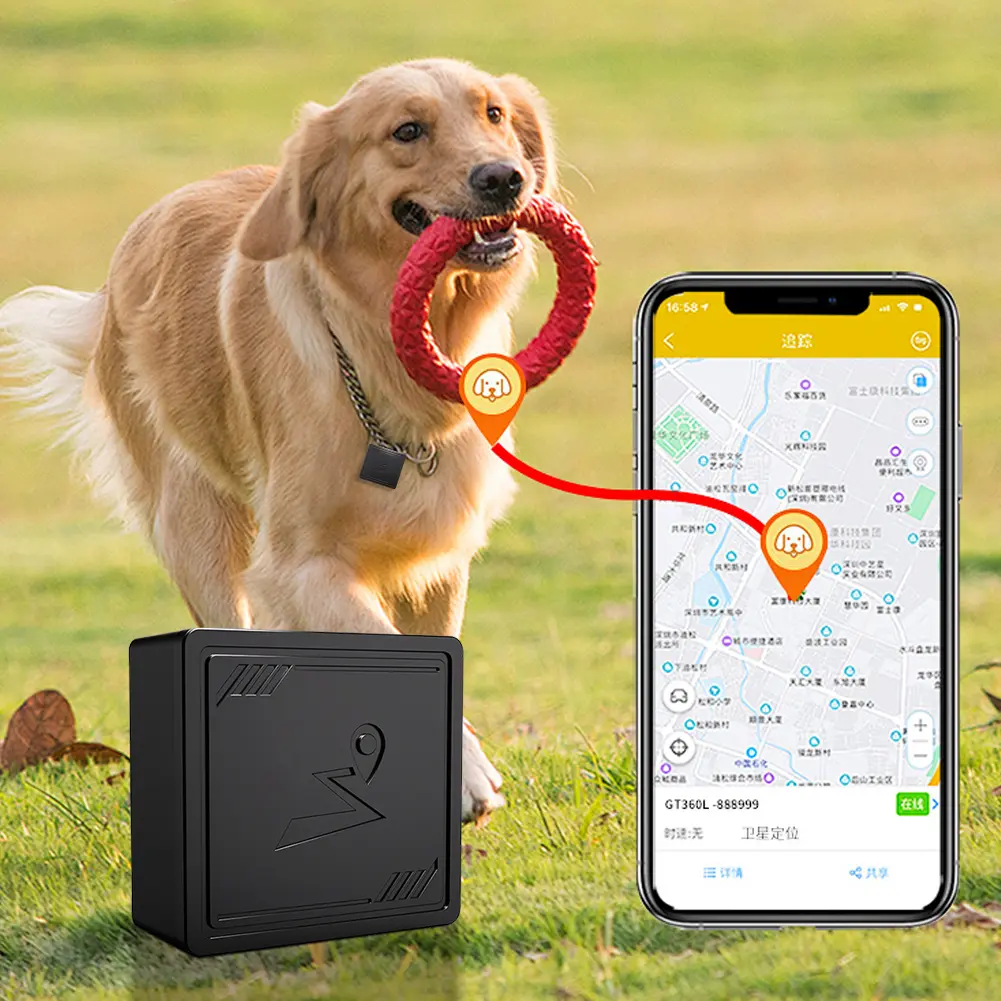 4G GPS Tracker with App Mini Vehicle GPS Locator Anti-Lost Recording Tracking Device for Vehicles